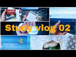 INDIAN STUDENT| STUDY VLOG | notes and productive study sessions| glimpses of life