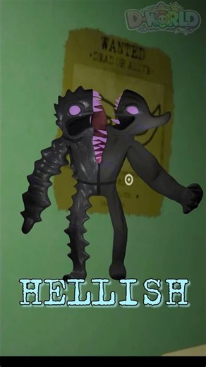 Bittergiggle Evolution: Mural to Hellish + Jumpscare 😱