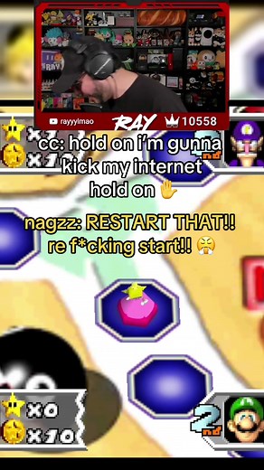 are we joking?? a first turn star in this economy?? 🫣 (Video: Mario Party 3 w/Friends) #raynarvaezjr #twitch #rayd #fyp #marioparty #marioparty3 #cyyuvtuber #porcelainmaid #nagzz21 #rage #ragequit #mariostar