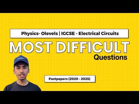 Electricity | IGCSE & O Levels Physics | Part 1