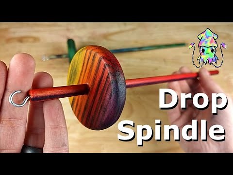 How to Make a Drop Spindle (Without a Lathe)