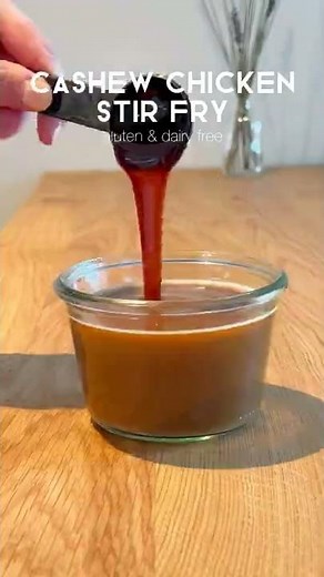 Healthy Cashew Chicken Stir Fry