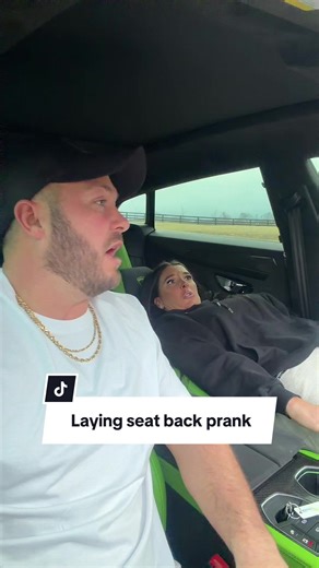 Hilarious Laying the Seat Back Prank Reaction