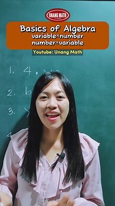18K views · 389 reactions | Basics of Algebra Multiplying variable by a number and vice versa #math #algebra #mathskills #mathtricks #mathhacks #mathtutorial #mathematics #mathchallenge | Unang Math | Facebook