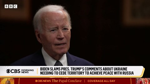 Biden criticizes Trump in BBC interview