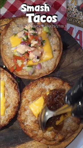 Viral Smash Tacos 🌮 | Easy Crispy & Juicy Tacos Recipe