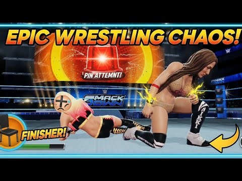 WWE Game Gameplay | Epic Wrestling Action & Finisher Moves