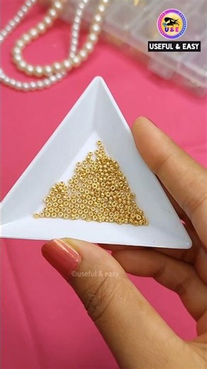 Beaded Bliss 😍Beads Jewelry Making bracelets. #shorts #youtubeshorts #diy