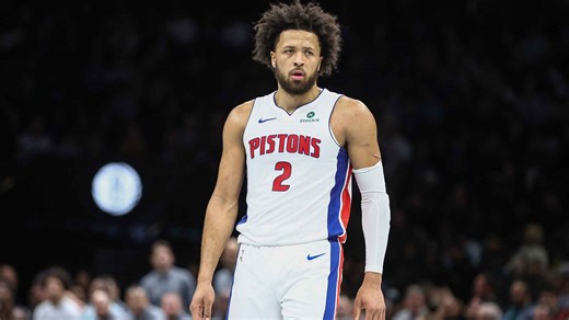 Pistons' Cade Cunningham gives Ryan Nembhard his flowers before Mavericks clash