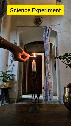 Simple Science That Feels Like Magic | Science experiement with Candle