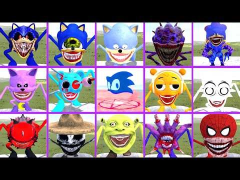 ALL MONSTER TAPES FAMILY SIZE COMPARISON & POWER LEVELS – GMOD