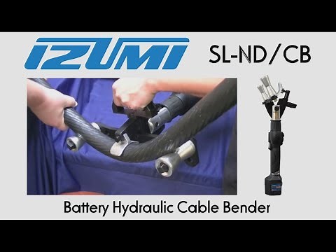 Izumi SL-ND/CB 6 Tonne Battery Hydraulic Cable Bender