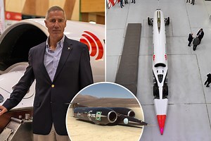 Andy Green says he's going to break his own record and drive at 1,000mph