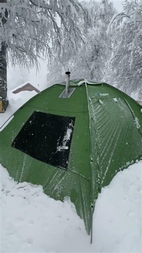 Kartepe de kış kampı. #kartepe #winter #kamping #kışkampı