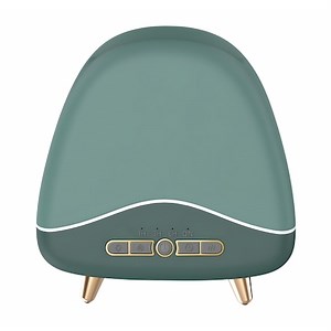 Difuzor Aromaterapie si Umidificator diZZen, lumini LED, cu telecomanda, rezervor 300ml, acoperire 45m², ultrasilentios, verde - eMAG.ro