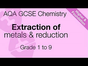 AQA GCSE Chemistry: Extraction of metals and reduction | Methods and reactions