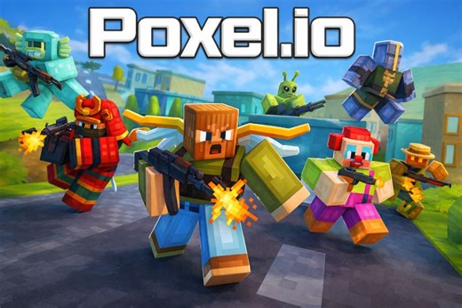 Play Poxel IO on 123games.io
