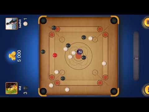 Carrom Disc Pool Full Match | Simple Gameplay
