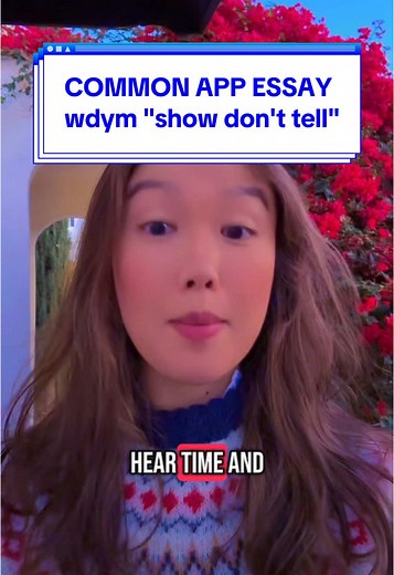 “Show, don’t tell.” Sure. But also? Explicate, don’t tell. This is how you actually write a standout Common App essay 👇📓✨ The #1 piece of advice students hear when writing their college essay is “show, don’t tell.” Which is true — but it's only half the story. In your Common App personal statement, you do need to show the admissions officer who you are without saying it outright. Don’t write “I’m kind” or “I’m thoughtful.” That reads like a kindergarten poster. Instead, let your stories demons