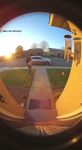 Glitter-Bombed Porch Pirate #fyp #foryou #explore #foryoupage #viral #Theif #PorchPirate #glitter