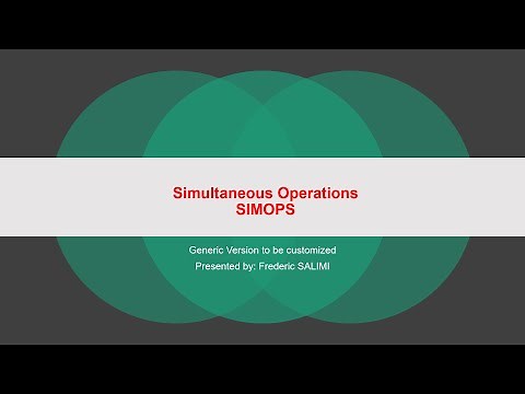 Simultaneous Operations (SIMOPS)