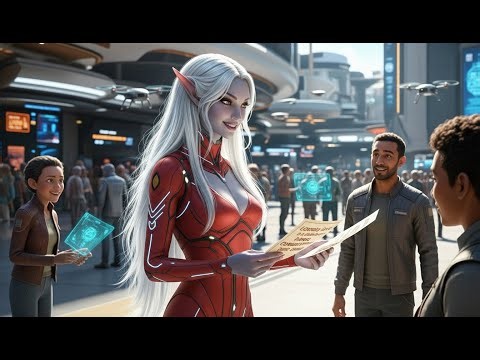 I Watched an Alien Woman Hand Out “Looking for a Spouse” Flyers — Completely Free Choice