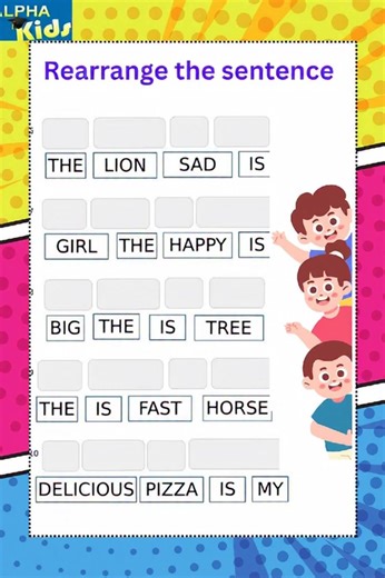 #worksheets | Alpha kids :worksheets and activities