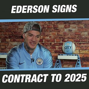 354K views · 8K reactions | Amazing news! Ederson Moraes has signed a new contract keeping him at the Club until 2025!  | Manchester City | Facebook