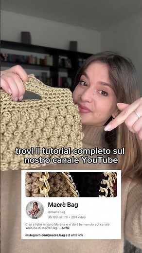 Nocciolina bag tutorial #crochetbags #crochet