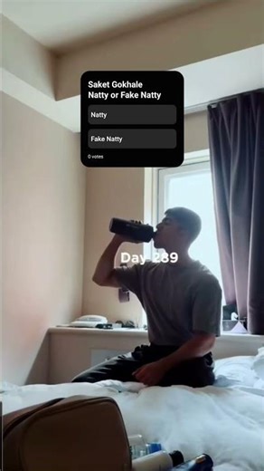 @SaketGokhaleVlogs natty or Fake natty.