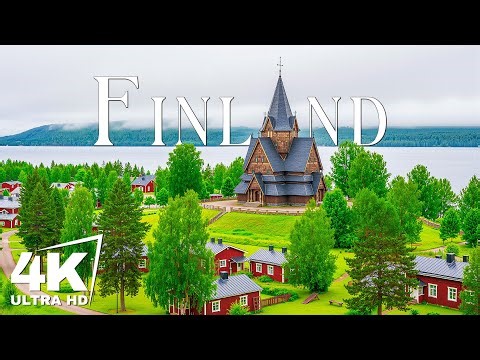 Finland 4K | Discover the Magic of Northern Forests, Frozen Lakes & Arctic Light