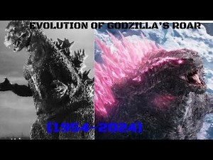 Evolution Of Godzilla's Roar (1954 -2024)