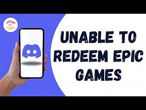 How to Fix Unable to Redeem Epic Games Discord Nitro