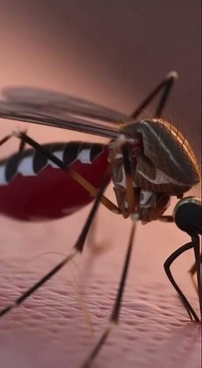 How a Mosquito Bites a Human | 3D Animation Explains the Hidden Science
