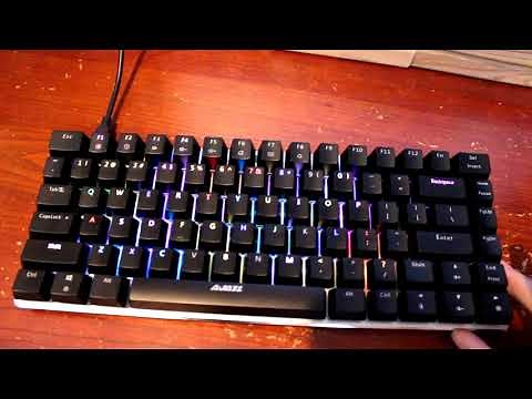 Ajazz AK33 Mechanical RGB Keyboard Review
