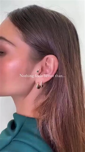 Is there a better feeling than creating a dreamy ear stack? Explore hoops, studs & cuffs to make it uniquely you!! | CARAT* | Facebook