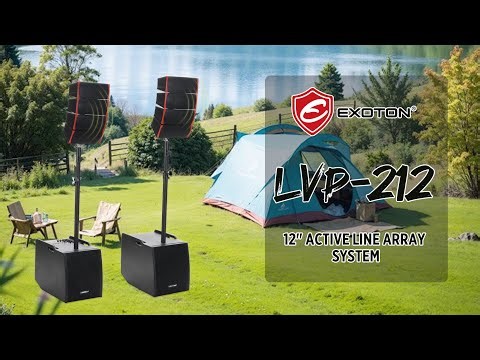 EXOTON LVP-212 12" Active Line Array System