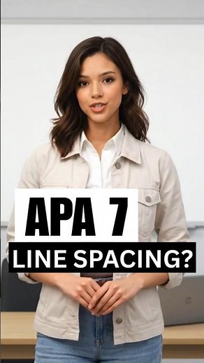 Line spacing requirements for an APA 7 paper | SimpleFormat Pro