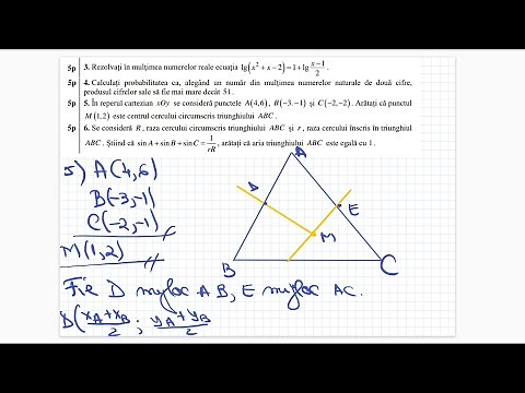 Bacalaureat 2020 - Mate-Info - Testul 20 - Subiectul 1 - Teste de antrenament - Clasa a 12-a