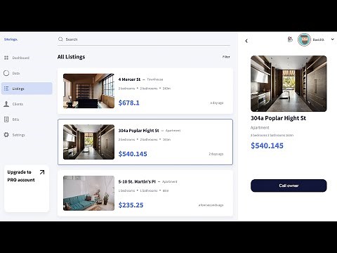 Real Estate Web App UI from Scratch | Angular, GSAP, Animations