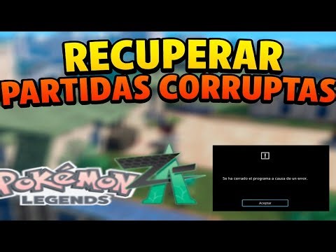 Cómo reparar partidas/saves CORRUPTAS en Pokémon Leyendas Z-A (Switch con magia) Resubido
