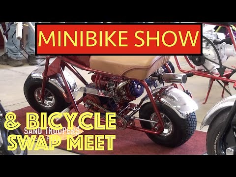 "MINIBIKE SHOW & BICYCLE SWAP MEET" Saline Michigan 2015