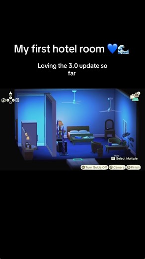 How i decorated my first hotel room in the 3.0 update #acnh #update #gaming #hotel #zelda