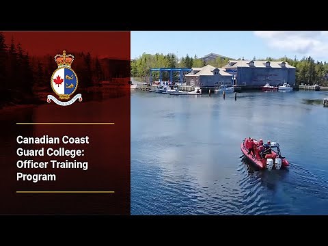 Canadian Coast Guard College: Officer Training Program