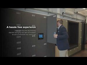 Vflex Smart Lockers: Day Lockers User Journey