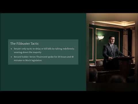 How a Bill Becomes a Law: The Obstacle Course of Democracy