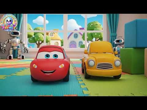 Seven Little Toy Sirens Go Wee Woo Wee 🚨 | Nursery Rhymes for Kids | Baby Songs & Toddler