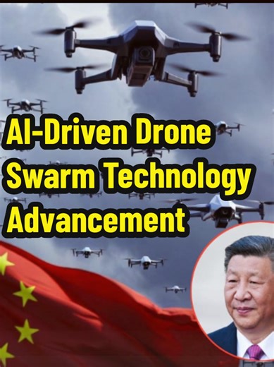 AI-Powered Drone Swarm Technology from China's PLA