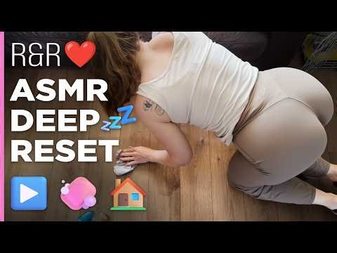 British Girl ASMR Can't Sleep Reset - Night Deep Clean Scrub Sounds