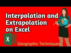 interpolation and extrapolation Calculated on Excel 👍
